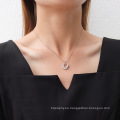 Shangjie oem kalung danity geométrico collar de acero inoxidable joyas de joyas gordas de oro